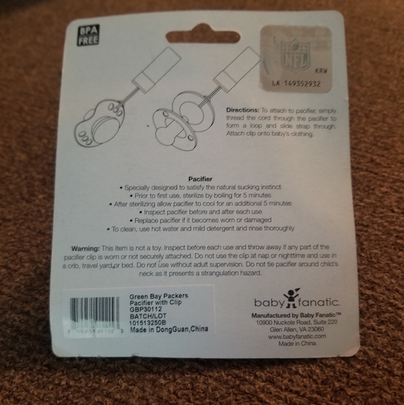 Green Bay Packers Baby Pack - Picture 6 of 7